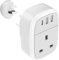 UK to Australia Plug Adapter, Australian China Travel Adaptor 32W USB C Fast Charger for New Zealand, 4 in 1 USBC AU Outlet for Phone Android Samsung, Type C Plug for Fiji Argentina AUS NZ (Type I)