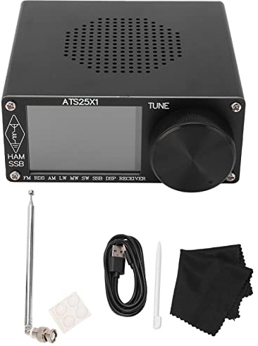 Cryfokt Vollband-Radioempfänger, ATS25X1 FM LW MW SW SSB Frequenz Funkempfänger, tragbarer Handempfänger, Allband-Kurzwellenfunkempfänger für den Heimgebrauch