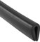 TA-VIGOR Joint en U en PVC noir pour bordure de 1,5 à 2 mm de longueur 3 m