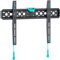 ONKRON Soporte TV de 43 a 85 Pulgadas - Sujeción TV Pared Universal con Peso de hasta 68 kg - Colgar Televisor Pared Fijado con VESA 75x75-600x400 mm/Soporte para Television Fijo FM6-B Negro
