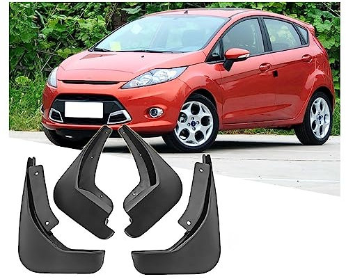 UPIKIT 4Pcs Car Mud Flaps Mudflaps Compatible with for Ford FIESTA Hatchback MK7 2011-2016 Splash Guards