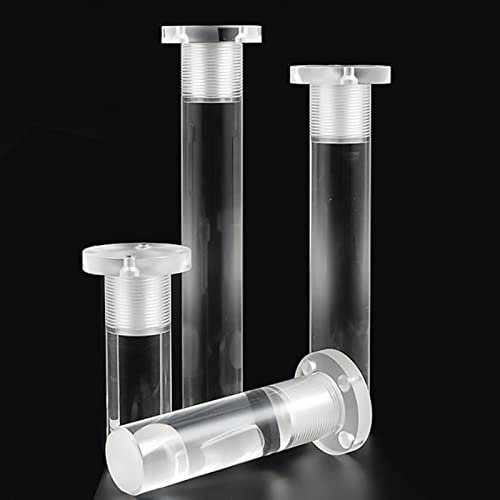 GArcan Patas de acrílico para Muebles, Patas de gabinete, Modernas, de Cristal Transparente, Resistentes, Patas de Armario, Patas de Soporte para Mesa de Centro, para sofá, Banco, sofá, Soporte par