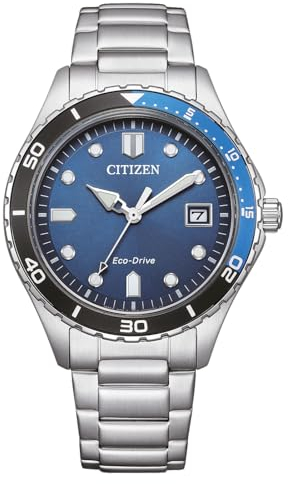 CITIZEN Herren Analog Quarz Uhr mit Edelstahl Armband AW1821-89L