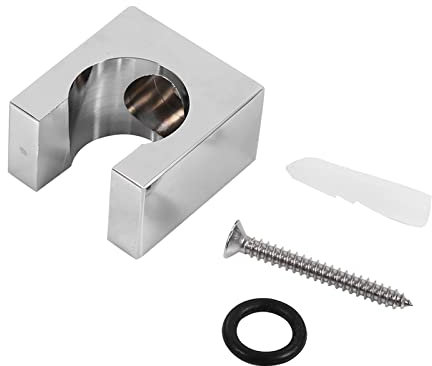 WPKD BLUEIY Support de Pomme de Douche, Support de Pomme de Douche à Main Fixe en Cuivre Massif Support Mural Kits de Montage de Support de Pomme de Douche Robuste pour la Maison et la Salle de Bain