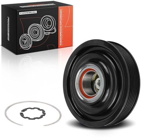 Frankberg 1x Kit d'embrayage du Compresseur de Climatisation Compatible avec Grand Scénic III JZ0/1 M.e.g.a.n.e CC EZ0/1 Scénic III JZ0/1 M.e.g.a.n.e III Hatchback Van BZ Remplacer# 8200939386