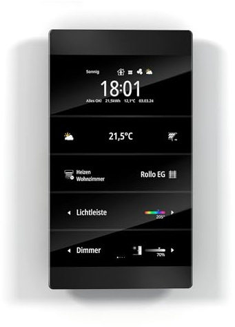 enertex MeTa² Premium - Controllo della stanza (nero)