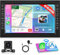 Podofo 4G+64G 2Din Radio de Coche Estéreo para VW Golf 4 Bora Polo MK5 Sharan Jetta MK4 con Carplay Inalámbrico Android Auto, Radio de Coche con Pantalla Táctil HD de 7 Pulgadas con Bluetooth