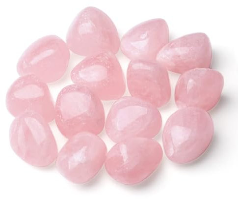 XIANNVXI Cristal de Quartz Rose Pierre de Cristal de Quartz Rose Pierre de Cristal de Guérison Naturelle Pierre de Cristal Pierres Précieuses Cristaux 100 Grams