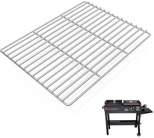 SafBbcue Kohlerost für Blackstone 1819 Grillplatte & Holzkohlegrill Combo Ersatzteile, Kohlefeuerrost kompatibel mit Blackstone Duo Modell 1819, Edelstahl