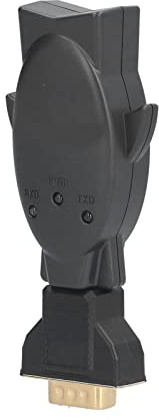 MasYosh Adaptador de Programación Inalámbrica WiFi PLC, Datos de Descarga de Carga Remota para la Serie S7 200, con un Interruptor de Reinicio del Indicador LED 3 Punta Dorada de Oro