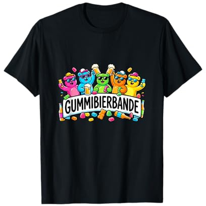 Gummibär Party Bier Outfit für Mallorca und Karneval T-Shirt