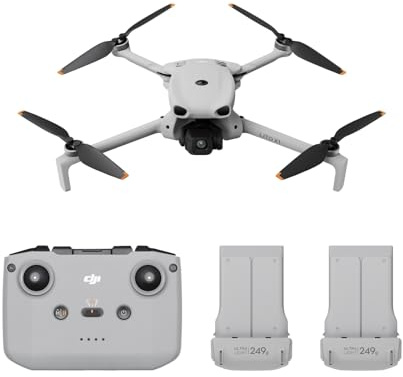 DJI Lito X1 Combo mit 2 Akkus (DJI RC-N3), Aktualisierte Version v. Mini 3 | Hinderniserkennung, ActiveTrack, 1/1,3-Zoll-Sensor, Leicht für Erwachsene, 15km Videoübertragung, 2 Akkus, C0