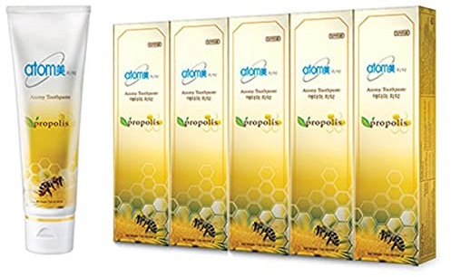 Atomy Zahnpasta mit Propolis und Grüntee Tube – Fluorid-Zahnpasta für tägliche Zahnpflege