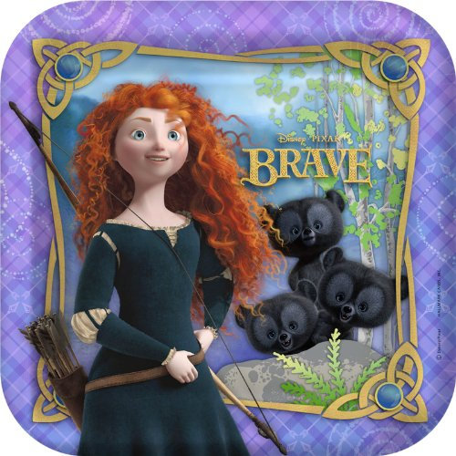 Hallmark Disney Brave Square Dinner Plates (8)