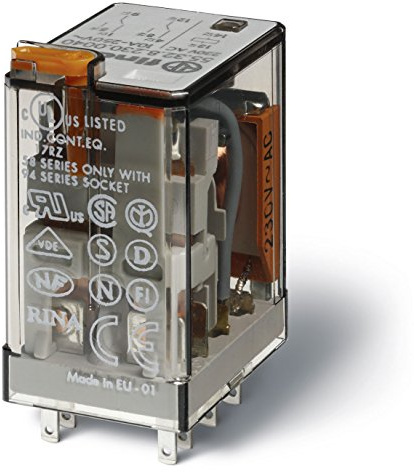 finder – . Schnitttiefe Mini Steckdosen des Relais 10 A 55.32.8.230.0000