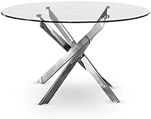 Menzzo AT10013 Croisade Table Chrome 125 x 180 x 10 cm