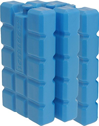 iapyx Kühlakkus - Kühlelemente 3er Set Kühlakku iceblocks Freeze Packs für Kühltaschen Kühlboxen 12h Akkus