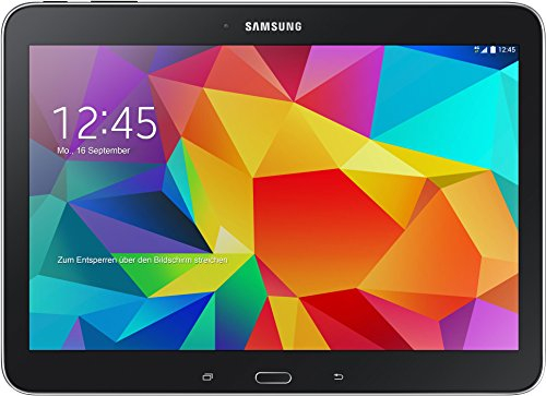Samsung Galaxy Tab 4 LTE Tablette tactile 10,1 (25,56 cm) (16 Go, Android, 1 Port USB 2.0, 1 Prise jack, Noir) - Clavier Qwertz Allemand