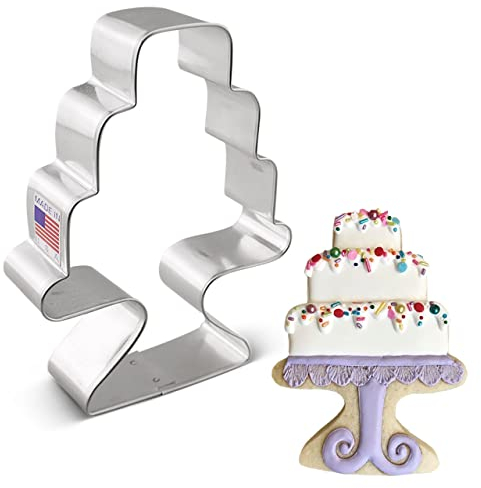 Ann Clark Cookie Cutters Cake with Stand Cookie Cutter, 11.4 cm