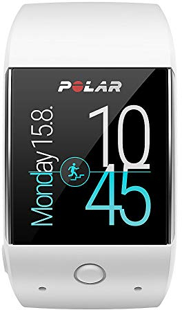 Polar M600 - Smartwatch con GPS Integrado y Pulsómetro HR en la Muñeca, Blanco, M/L