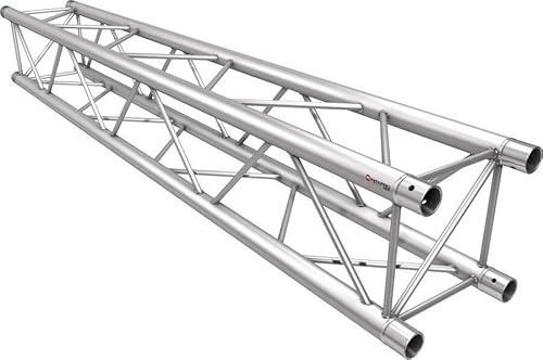 Naxpro-Truss FD 24 Traverse 150 cm | 4-Punkt Aluminium Traverse | TÜV geprüft | 220 mm Kantenmaß | inkl. Konusverbinder, Bolzen & Splinte | EN AW 6060 T66 | für Bühnen-, Messe- & Ladenbau