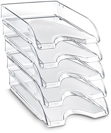 CEP CepPro - Lote de 10 bandejas compactas, color cristal