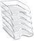 CEP CepPro - Lote de 10 bandejas compactas, color cristal