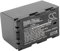 vhbw batteria compatibile con JVC GY-HM200, GY-HM200E, GY-HM200ESB, GY-HM600 videocamera camcorder (4400mAh, 7,4V, Li-Ion) con infochip