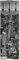 ARTLAND Wandgarderobe Garderobenpaneel Holz mit 5 Haken 45x140 cm Design Garderobe mit Motiv USA New York Manhattan Schwarz Weiß T9EV