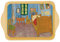FRANCIA VINTAGE BANDEJA METAL 14x21cm pintura de Van Gogh dormitorio
