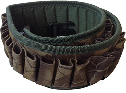 globe fishing Cartucciera Cartuccera Caccia Calibro 20 Cordura Verde 30 Celle Cinturone