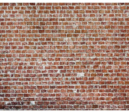 decomonkey - Papier Peint Panoramique Mur de Pierre Noyaux 350x256 cm - Décoration murale moderne – Tapisserie décorative pour chambre salon - Modèle de brique fond de texture urbaine