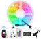 Arotelicht 12V 5M LED Streifen WiFi RGB Strip Kit,mit Netzteil&Controller 150LEDs 5050SMD Smart RGB Stripe Lichtleiste Kompatibel mit Alexa,Google Home Smartphone für Haus,Party,Hochzeit,Dekoration
