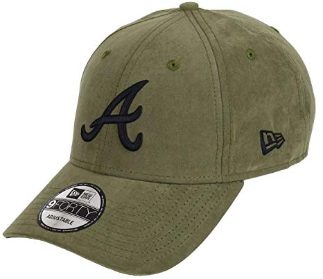 New Era Atlanta Braves - 9Forty Adjustable Cap - League Essential Nylon - Green/Black - One-Size