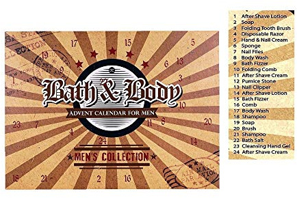 Adventskalender FOR MEN Bath and Body 2019