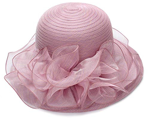 H.S.G.K Frühlings-Damenhut, britische Teeparty, Hochzeit, Dressy Hut, Khaki