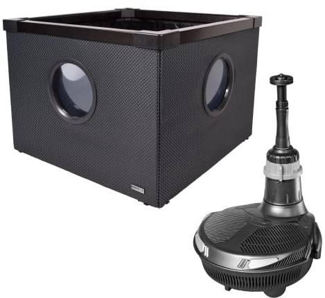 Hozelock Outdoor Above Ground Pond Fish Aquarium with Easyclear 3000 Pump