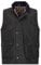 WALKER AND HAWKES - Men's Winchester Multi Pocket Waxed Cotton Gilet Outdoor Camping Waistcoat Hiking Travelling Jacket - Navy - X-Large