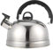 Housoutil Terrarios Cafetera Inoxidable Antigua 3L/ 3. 2QUART para FOTOTEP SHISTLING Tea Kettle SHISTLING TEAPOT MAESTICAS DE Tea DE Inoxidable para LA ESTUDA - SLIGEN Cafetera Vintage Retro Terrario