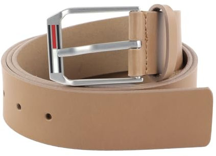 Tommy Hilfiger TJM Leather Belts New Leather 4.0 W100 Classic Khaki