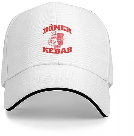 ZAMASS Basecap D NER Kebab DÖNER Kebab Mütze Baseballmütze Hut Mann Luxus Strandausflug Elegante Damenhüte Herren Geschenk