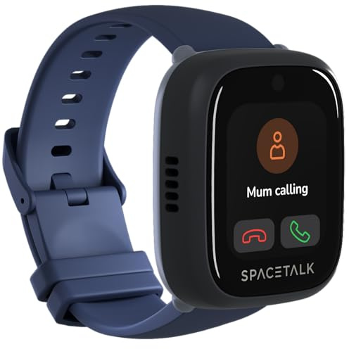 SPACETALK Loop Smartwatch (Dusk) | Kids Smart Watch with 4G, GPS, Text & Voice Calling | 2MP Camera | Splashproof | Sim Included | Tough Screen | *Mobile Plan Required (Sold Separately)*