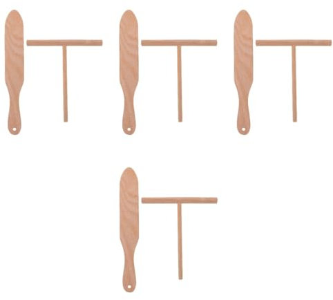 TOPBATHY 4ensembles Kit De Spatules Pour Et Pancakes Shape Et Râteau Épandeur Outils De Cuisine Pour Matériaux Et Confortables à Utiliser