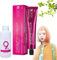 Beryour Hair Dye,Beryour Hair Color Cream Kit,No Bleaching Hair Nourishing Coloring Hair Dye,Long-Lasting Nourishing Color-Treated Shampoo,DIY Fashion Hair Dye for Men Women (Orange)