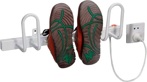 Sèche-chaussures électrique mural, sèche-chaussures, chauffe-bottes, support de séchage, 2 paires, sèche-chaussures, thermostat intelligent, sèche-chaussures électrique, machine de séchage de bottes