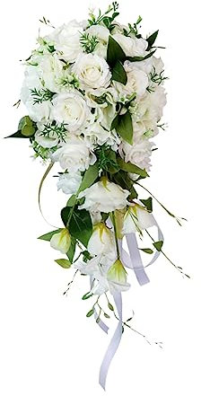 Zerodeko Blumenstrauß Für Die Hochzeit Natürlicher Stil Künstliche Blumendekoration Perfekte Brautstrauß-Requisite