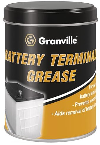 Granville Battery Terminal Grease – 500g Tin | Premium Automotive Battery Terminal Grease | Corrosion Protection & Easy Battery Lead Removal Lubricant