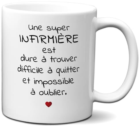 L'Esprit Des Anges Tazza originale – Infermiera dura da trovare – Idea regalo per donna umorismo, infermiera, cura collega, lavoro medico