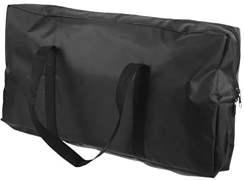 YARNOW Grill-Tragetasche Mini-Campingkocher Schlafsack Taschen Reißverschlüsse Grillwerkzeuge aufbewahrungssack Storage Pockets reistasche Outdoor-Grilltasche Polyester-Tasche Black