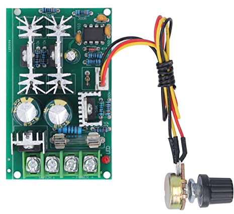 Contrôleur de Vitesse du Moteur à Courant Continu 20A Régulateur de Courant 12V 24V 36V 48V Module de Régulateur PWM à Entraînement élevé